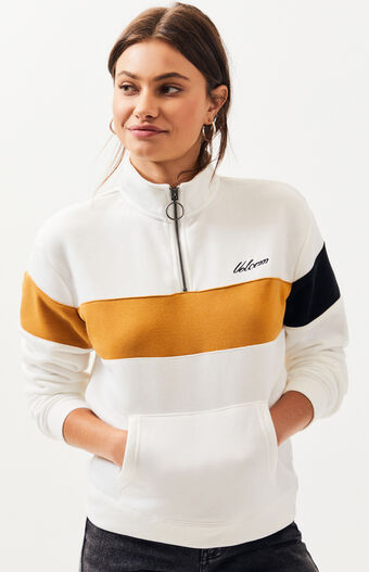 Volcom Short Staxx Pullover Pull Femme